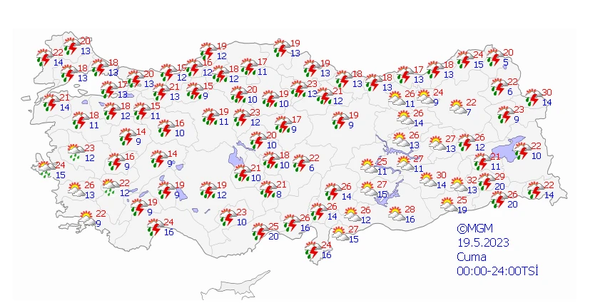 Hafta sonu planlarına ‘sağanak’ ayarı! Uzmanlar 14 ili ‘sarı’ kodla uyardı…