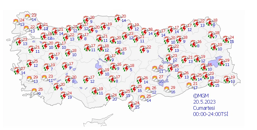 Hafta sonu planlarına ‘sağanak’ ayarı! Uzmanlar 14 ili ‘sarı’ kodla uyardı…