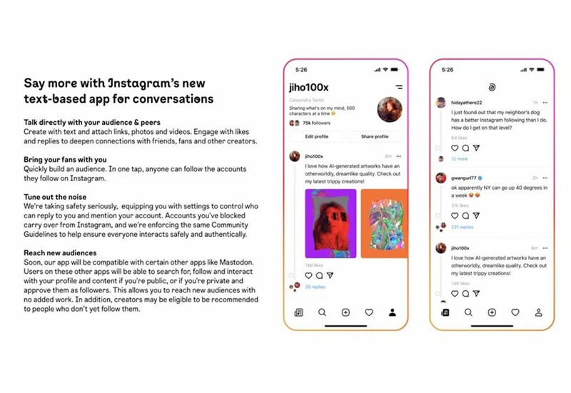 Twitter’ın en büyük rakibi geliyor: İşte Meta’nın yeni sosyal medya platformundan ilk görüntüler!