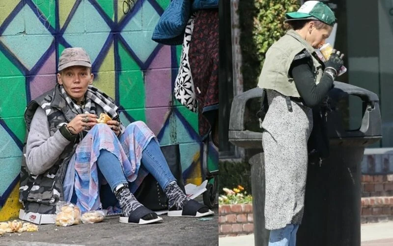 Çöpler meskeni oldu! Sokakta kalan eski modelin son hali yürek burktu