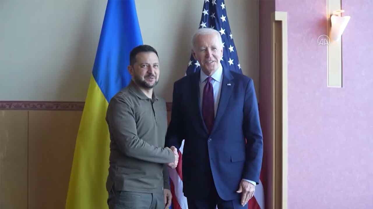 Zelenskiy'den Biden'a F16 güvencesi