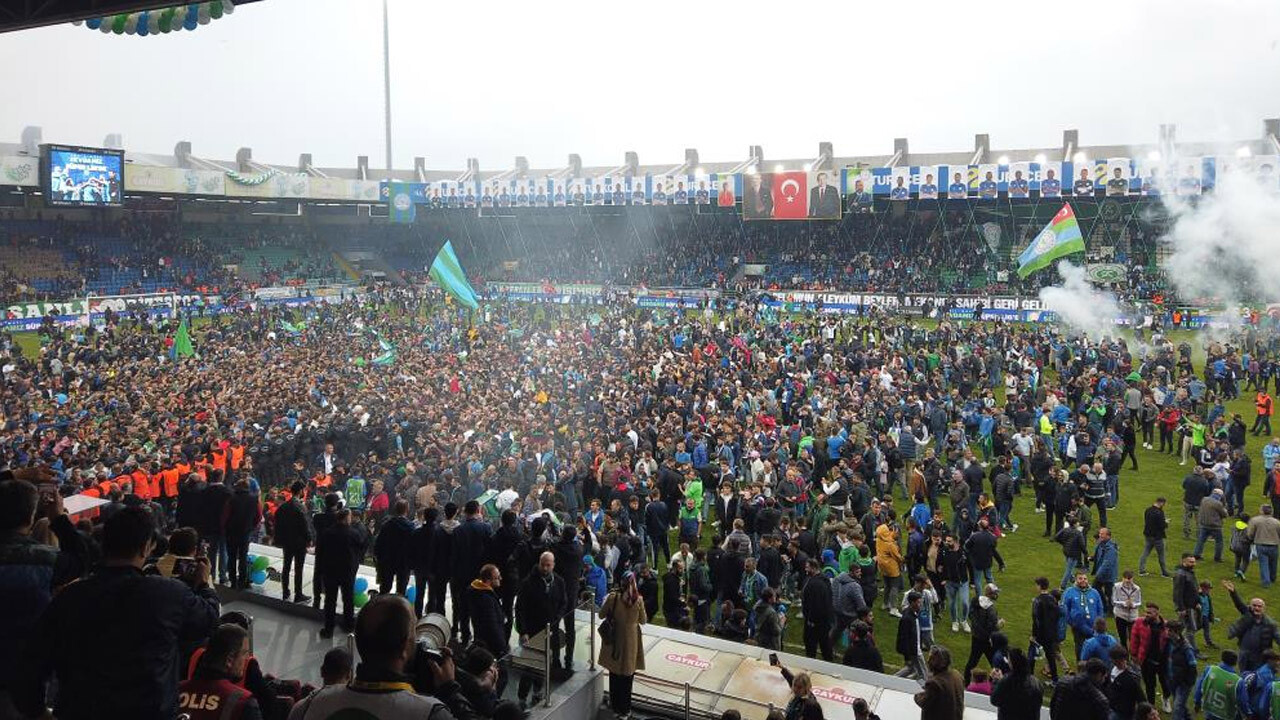 Çaykur Rizespor 1 yıl sonra yeniden Süper Lig&#039;e yükseldi