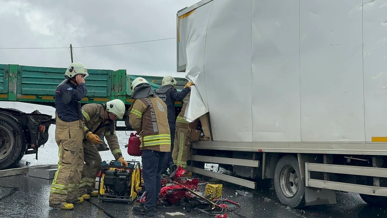 Arnavutköy’de feci kaza: 1 ölü