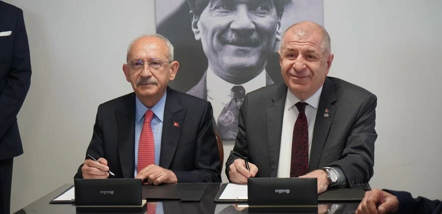 Zafer Partisi 7 maddeyle ikinci turda Kılıçdaroğlu'nu destekleme kararı aldı Zafer Partisi 7 maddeyle ikinci turda Kılıçdaroğlu'nu destekleme kararı aldı