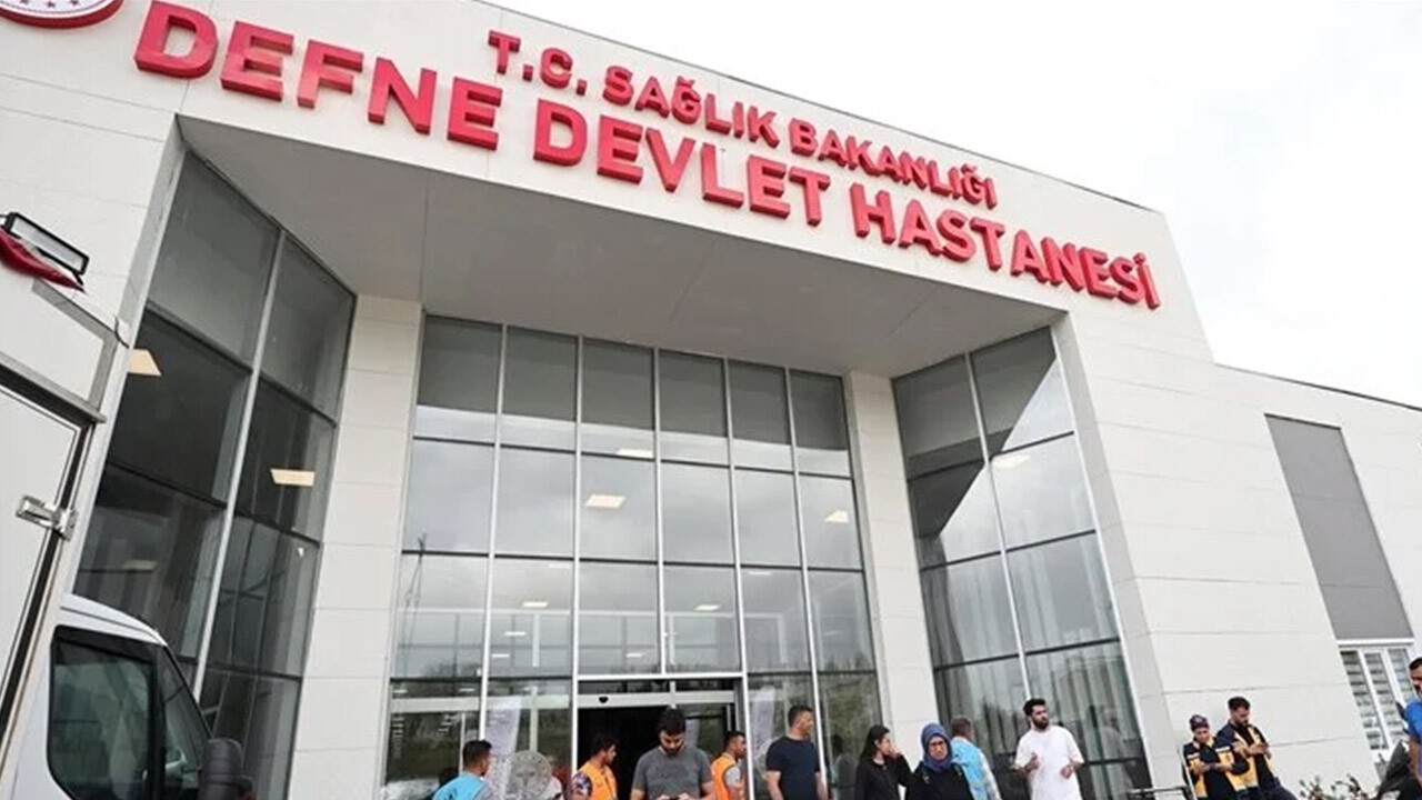 Defne Devlet Hastanesi&#039;nde dün 1.402 hasta bakıldı