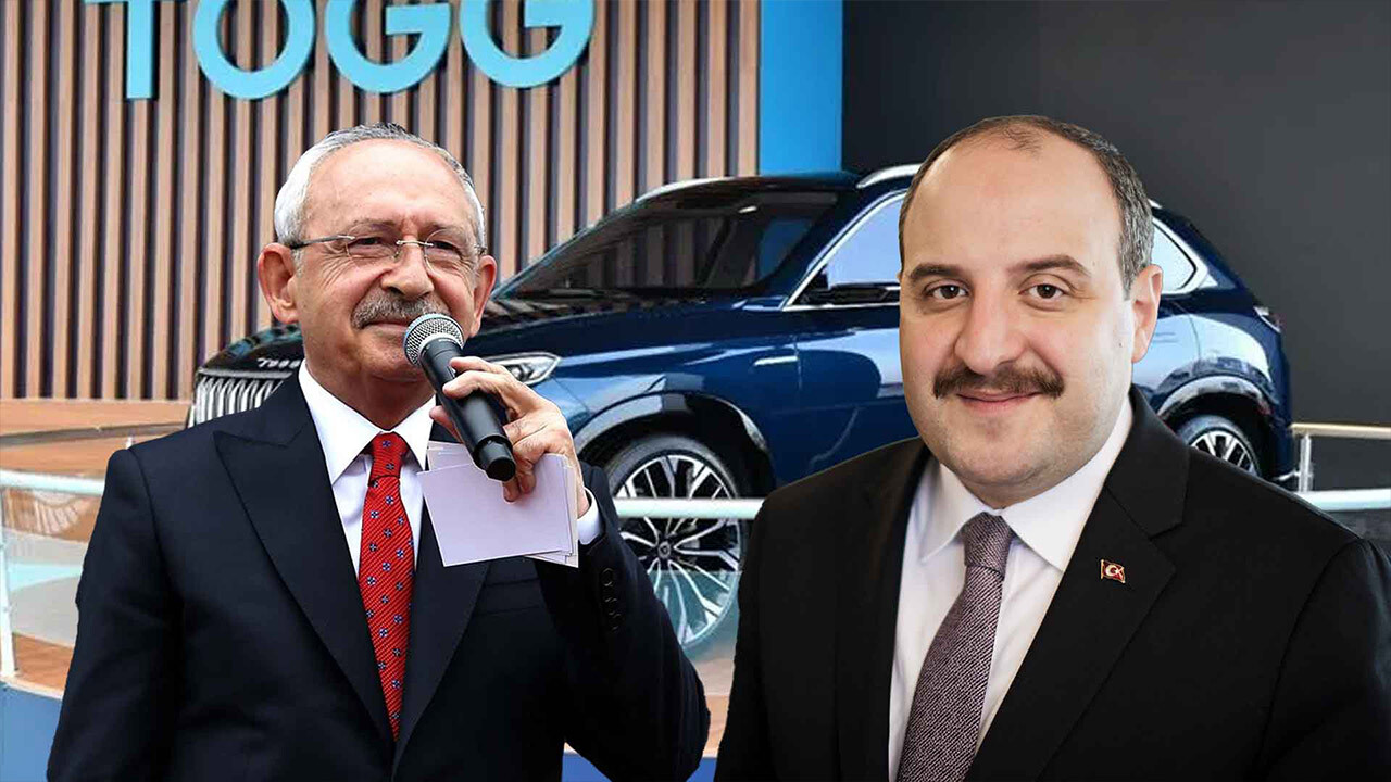 Bakan Varank&#039;tan Kılıçdaroğlu&#039;na Togg tepkisi: &quot;&#039;Yapamazsınız&#039; dediğinizi hatırlıyoruz&quot;