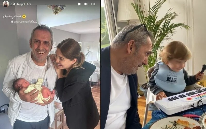 Yavuz Bingöl ikinci kez dede oldu: ‘Dede günü’