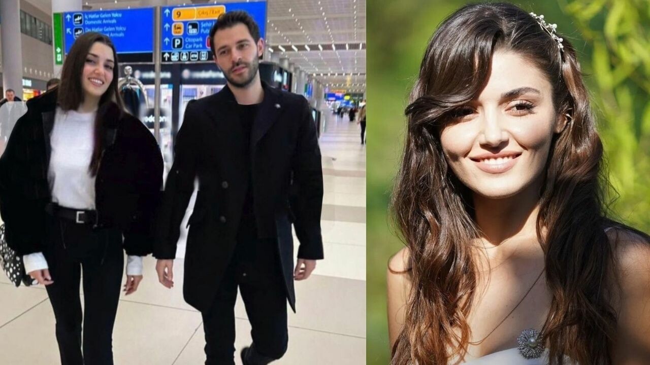 Hande Erçel, Cannes’te Hakan Sabancı ile birlikte çok özel pozlar verdi!