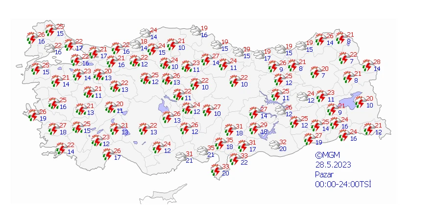 Meteoroloji bölge bölge uyardı! Sağanak, sel, fırtına, hepsi birden geliyor