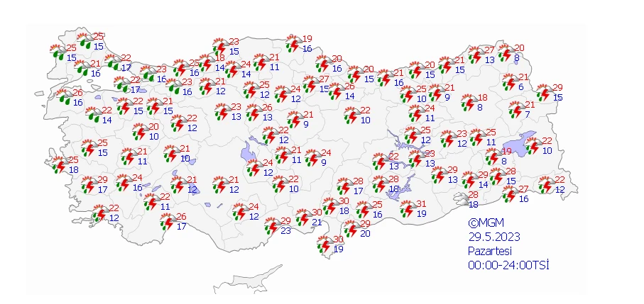 Meteoroloji bölge bölge uyardı! Sağanak, sel, fırtına, hepsi birden geliyor