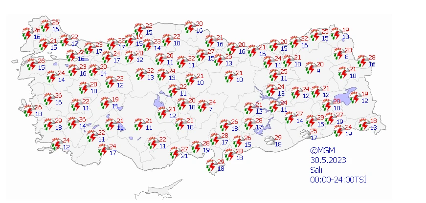 Meteoroloji bölge bölge uyardı! Sağanak, sel, fırtına, hepsi birden geliyor