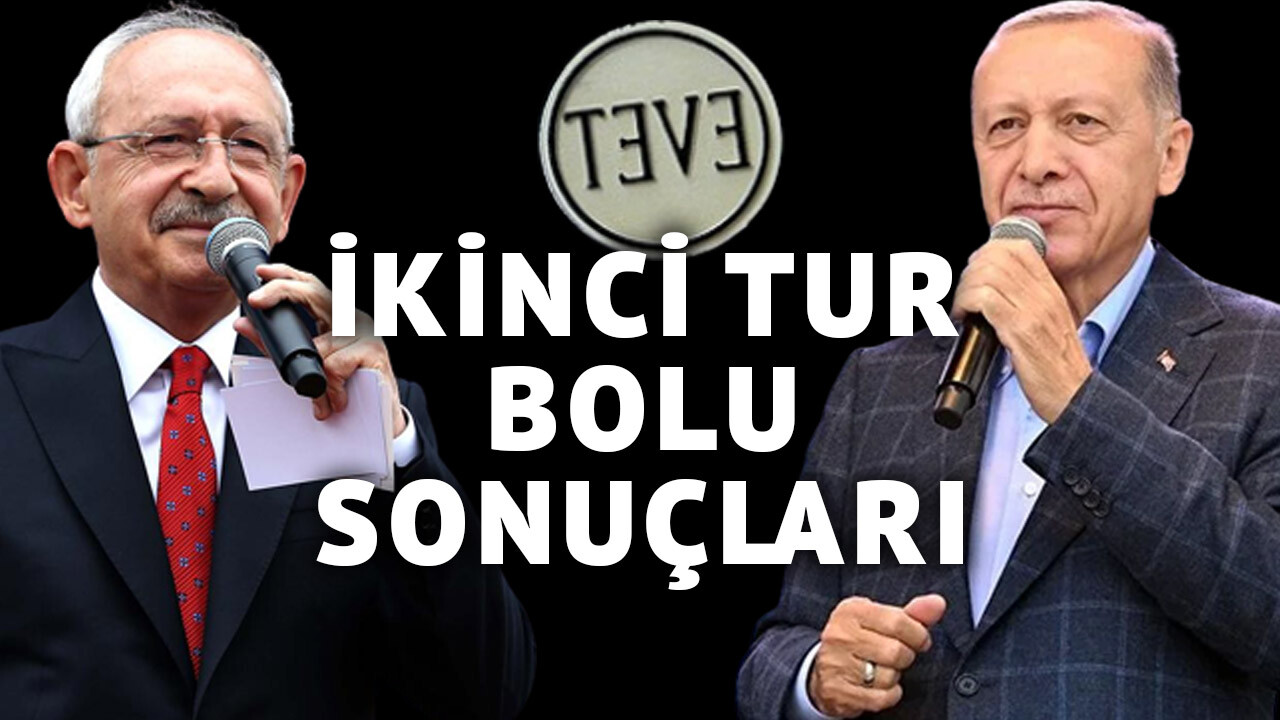 BOLU İKİNCİ TUR SONUÇLARI 28 Mayıs Cumhubaşkanı Seçimi Bolu oy oranları 2023