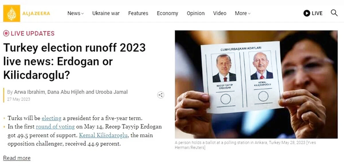 Dünyanın gözü Türkiye'deki seçimlerde, dakika dakika takip ediyor! İşte dikkat çeken yorum