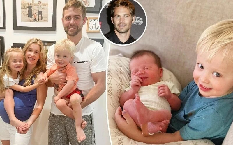 Oğluna ölen kardeşinin adını verdi! Paul Walker’e kardeşinden duygulandıran vefa