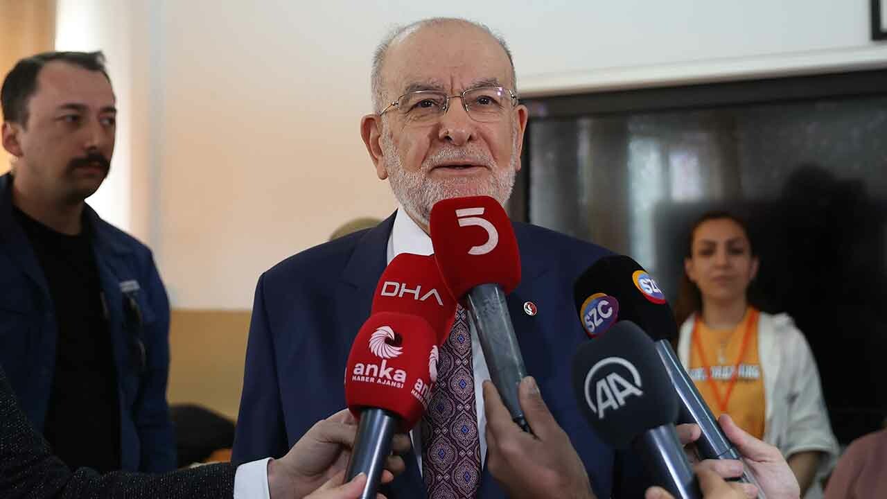 Saadet Partisi lideri Karamollaoğlu&#039;ndan seçim sonucuna ilişkin ilk yorum