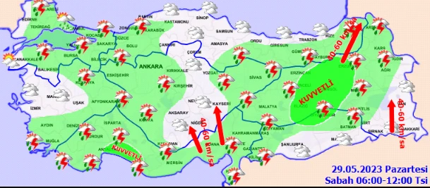 Meteoroloji'den 28 ile sarı kodlu uyarı: Yaz gelmek bilmedi, sağanak kentleri esir alacak (30 Mayıs hava durumu)