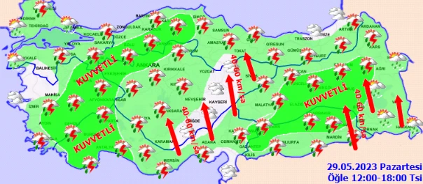 Meteoroloji'den 28 ile sarı kodlu uyarı: Yaz gelmek bilmedi, sağanak kentleri esir alacak (30 Mayıs hava durumu)