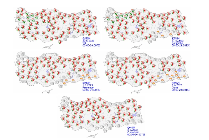 Meteoroloji'den 28 ile sarı kodlu uyarı: Yaz gelmek bilmedi, sağanak kentleri esir alacak (30 Mayıs hava durumu)