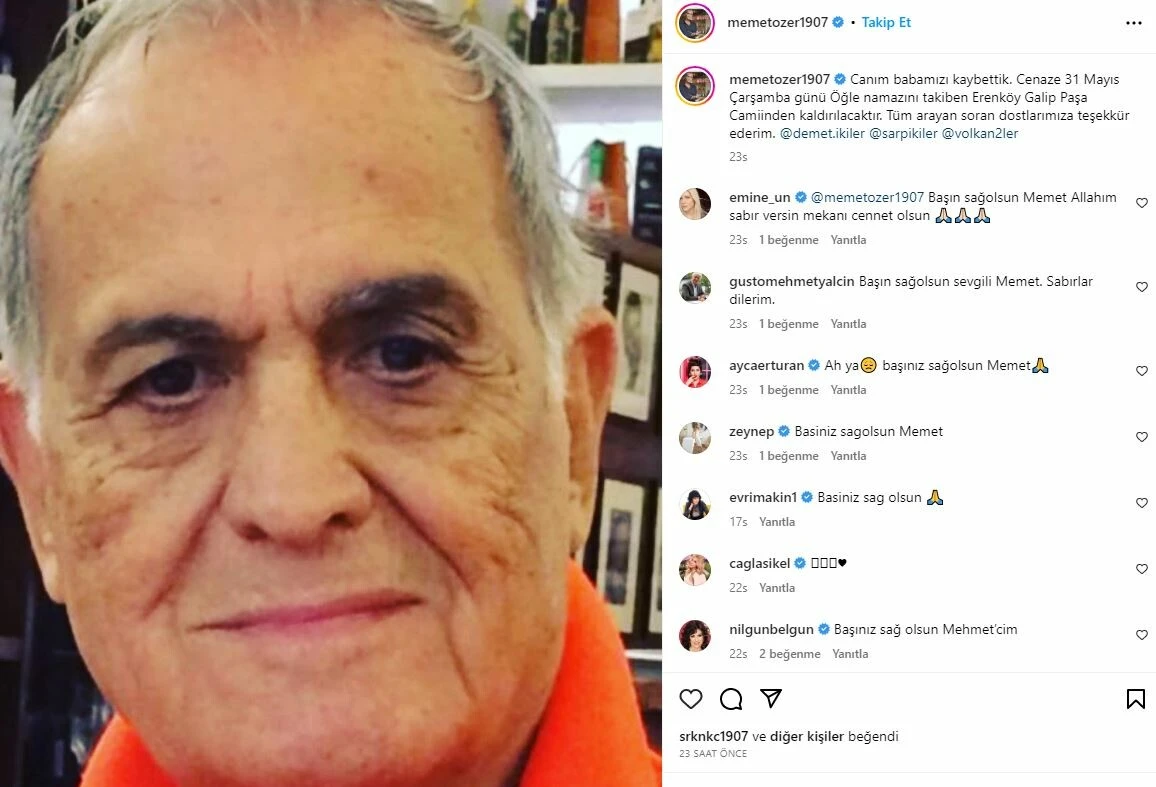 Ünlü şef Mehmet Özer’in acı günü! Baba acısıyla yıkıldı