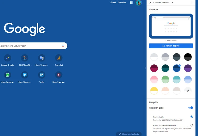 Google Chrome’u özelleştirmek isteyenler müjde: Kişiselleştirilebilir yan panel geldi