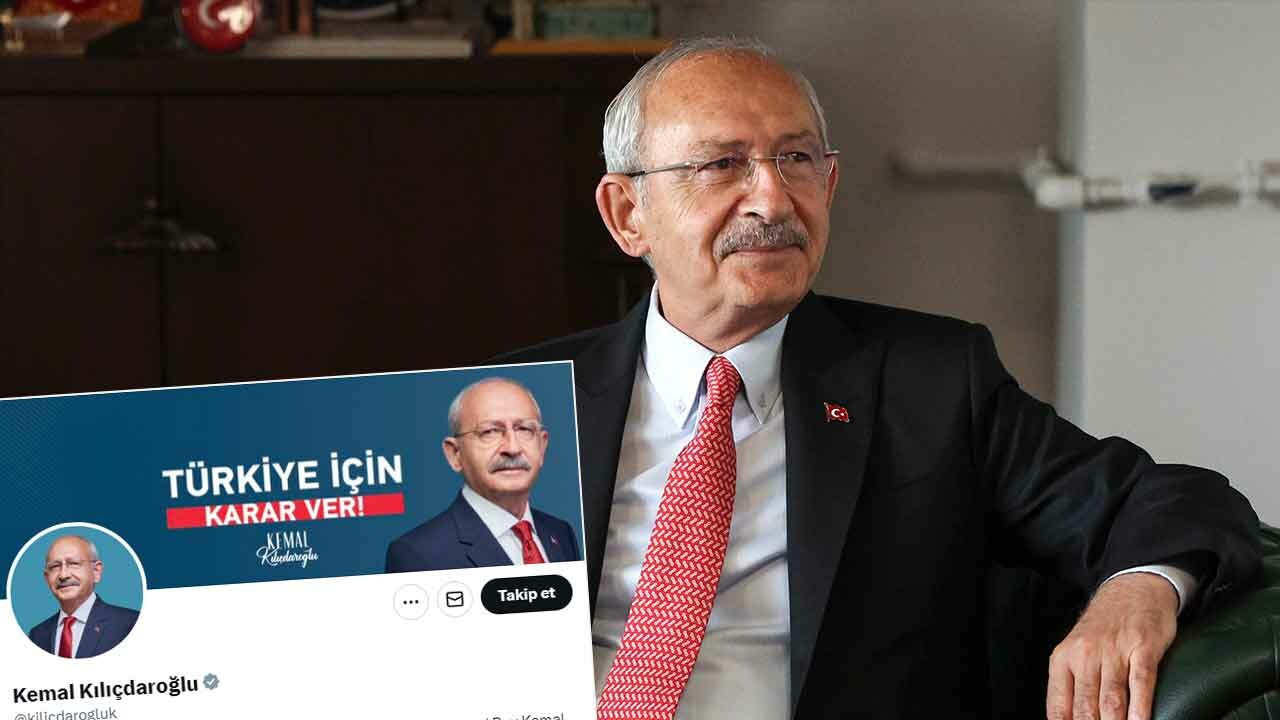 Kılıçdaroğlu&#039;nun sosyal medya hesabında dikkat çeken değişiklik!