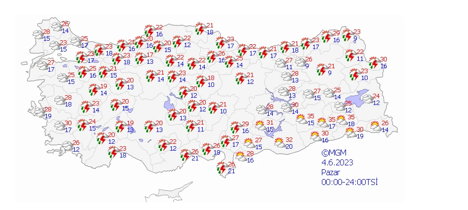 Ankara dahil 14 ilde sarı kodlu alarm! Meteoroloji saat vererek uyarılarını sıraladı…