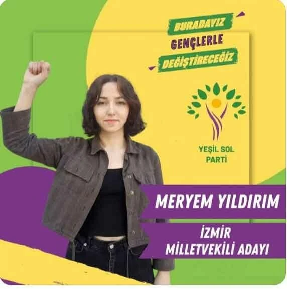 Yeşil Sol Parti İzmir milletvekili adayı tutuklandı!