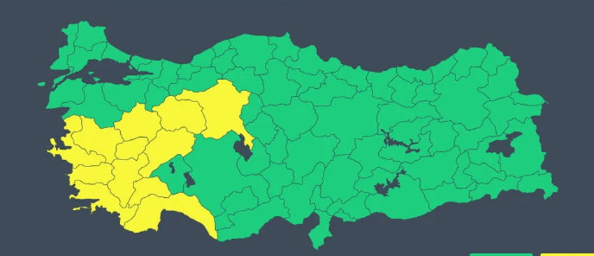 Ankara, İstanbul, İzmir için uyarı! 29 kente "sarı" alarm: Yarına dikkat!