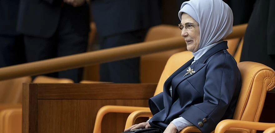 Cumhurbaşkanı Erdoğan yemin ederken ailesi locadan izledi! Karede 2 kişi eksik