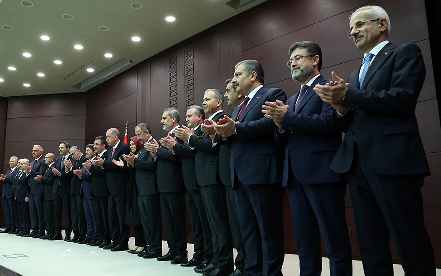 Son dakika! Cumhurbaşkanı Erdoğan yeni kabine listesini açıkladı: İşte yeni bakanlar