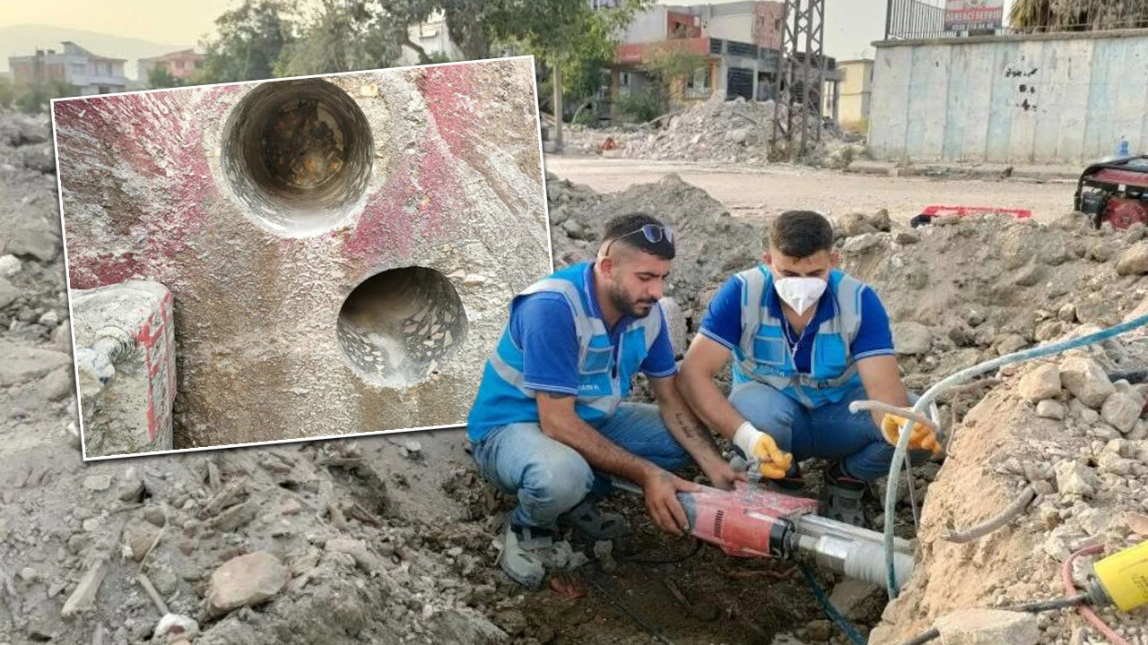 Depremin ihmali gözler önüne serildi! Yine deniz kumu...