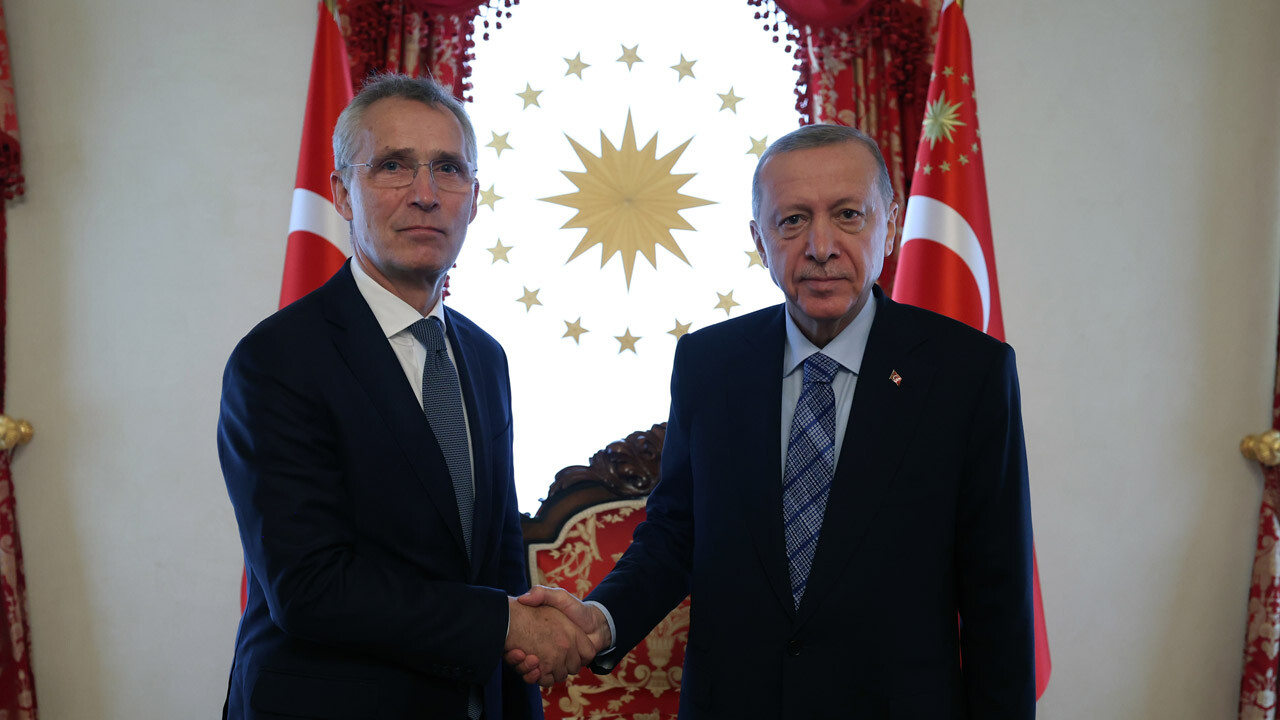 Cumhurbaşkanı Erdoğan, NATO Genel Sekreteri Stoltenberg bir arada