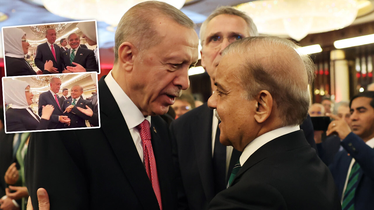 Pakistan Başbakanı Şahbaz Şerif'in hediyesi çok konuşuldu! Erdoğan'dan 'tatlı' dert yanma