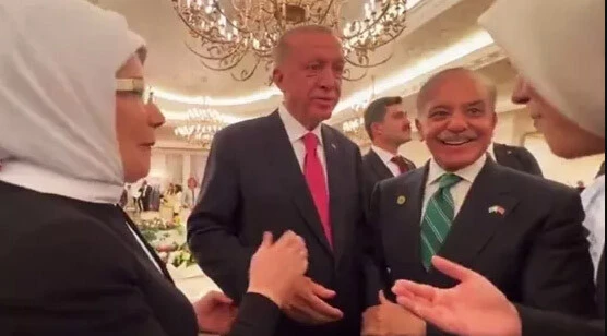 Pakistan Başbakanı Şahbaz Şerif'in hediyesi çok konuşuldu! Erdoğan'dan 'tatlı' dert yanma