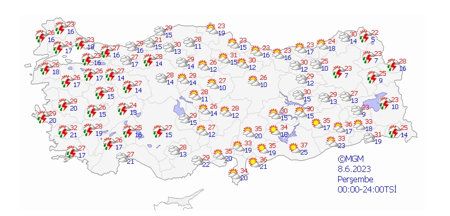 Yeni haftada sağanak, sel ve fırtına var! Meteoroloji uyarılarını peş peşe sıraladı…