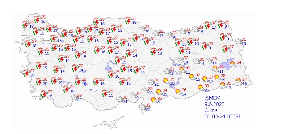 Yeni haftada sağanak, sel ve fırtına var! Meteoroloji uyarılarını peş peşe sıraladı…