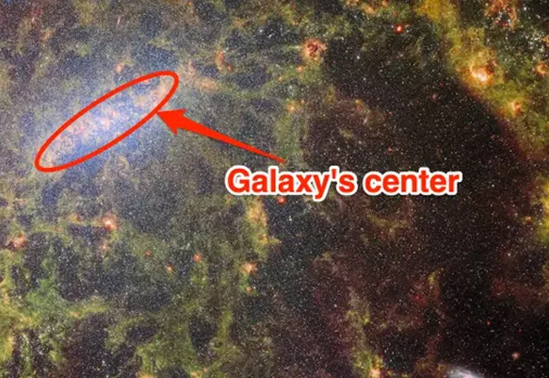 James Webb Uzay Teleskobu, 17 milyon ışıkyılı uzaklıktaki gezegeni görüntüledi:  Kalbinde binlerce yıldız var!