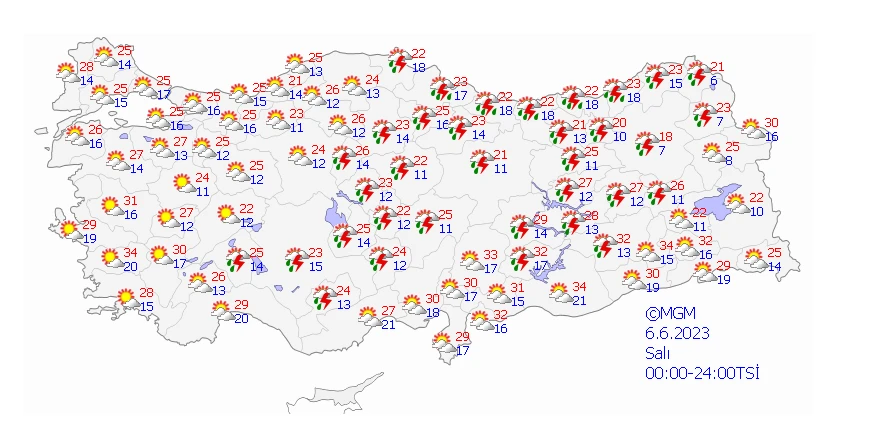 Sel bölgesine sarı ve turuncu kodlu uyarı! Meteoroloji fırtına ve gök gürültülü sağanak alarmı verdi...