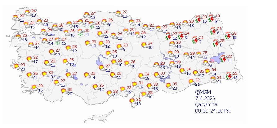 Sel bölgesine sarı ve turuncu kodlu uyarı! Meteoroloji fırtına ve gök gürültülü sağanak alarmı verdi...