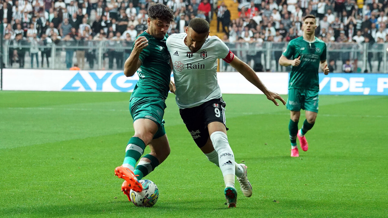 Kartal ikincilik fırsatını tepti! Maç sonucu: Beşiktaş 3-3 Konyaspor