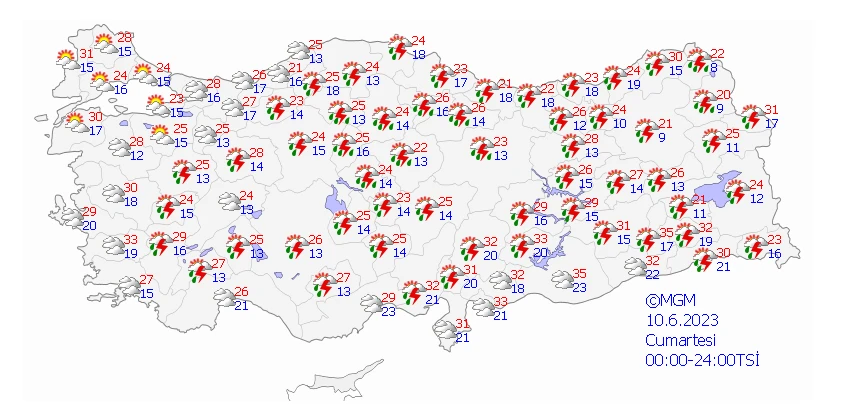 Yağışlı hava bugün yeniden başlıyor! Meteoroloji raporunu paylaştı, günlerce sürecek…