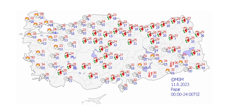 Yağışlı hava bugün yeniden başlıyor! Meteoroloji raporunu paylaştı, günlerce sürecek…