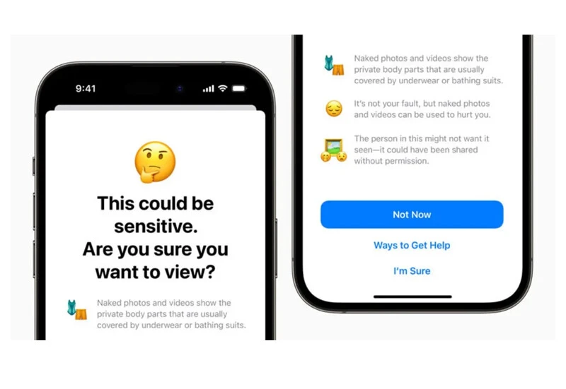 Apple bundan bahsetmedi: iOS 17'nin hassas içerik kontrolü kullanıcıyı çıplaklık içeren görüntülerden koruyacak