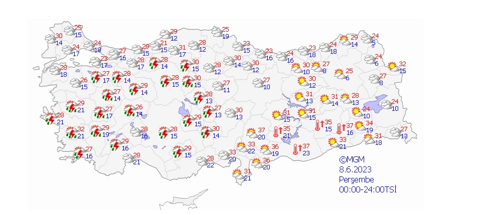 Yağışlı hava bugün yeniden başlıyor! Meteoroloji raporunu paylaştı, günlerce sürecek…