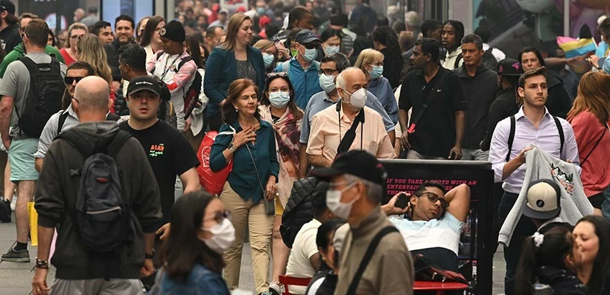 orman yangınları ABD’de yine maske takılmaya başlandı! Nedeni ise koronavirüs değil, <a href=