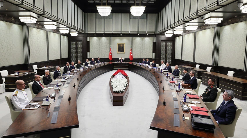 Erdoğan başkanlığında toplanan yeni dönemin ilk MGK toplantısı sona erdi