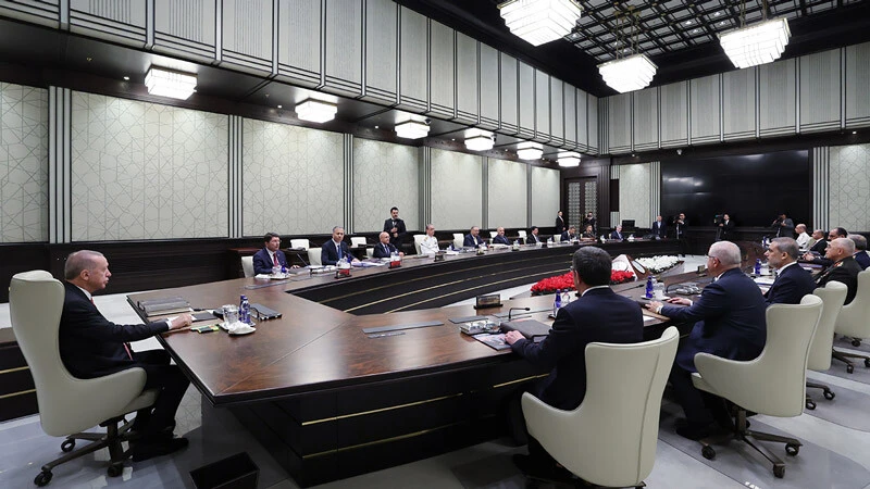 Erdoğan başkanlığında toplanan yeni dönemin ilk MGK toplantısı sona erdi
