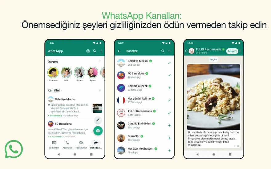 Bildiğiniz WhatsApp eskide kaldı! Uygulamayı kökten değiştiren 'Kanallar' özelliği yayınlandı