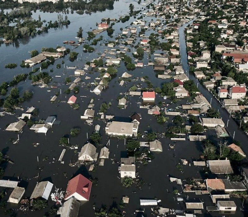 Ukrayna Azerbaycan Fahri Konsolosu baraj saldırısının ardından ortaya çıkabilecek tehditleri anlattı