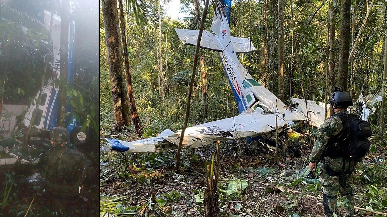 İnanılmaz kurtuluş! Düşen uçaktan 40 gün sonra 4 çocuk sağ olarak kurtarıldı